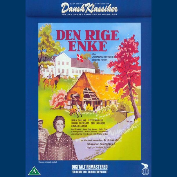 Den rige enke - DVD - Brugt