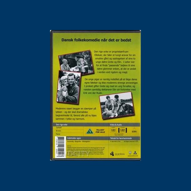 Den rige enke - DVD - Brugt