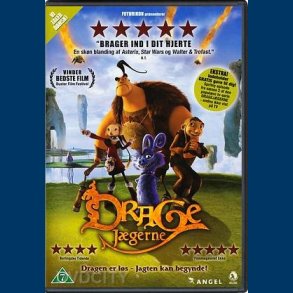Dragej�gerne - Tegnefilm - Brugt