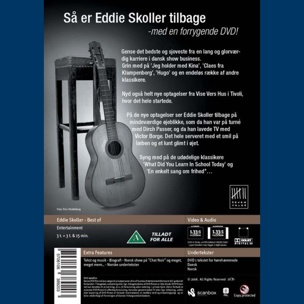 Eddie Skoller Best of 2 disc - Brugt
