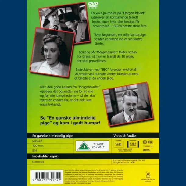 En ganske almindelig pige