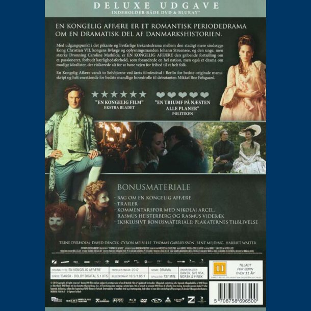 En Kongelig Affre - Deluxe Udgave - Brugt