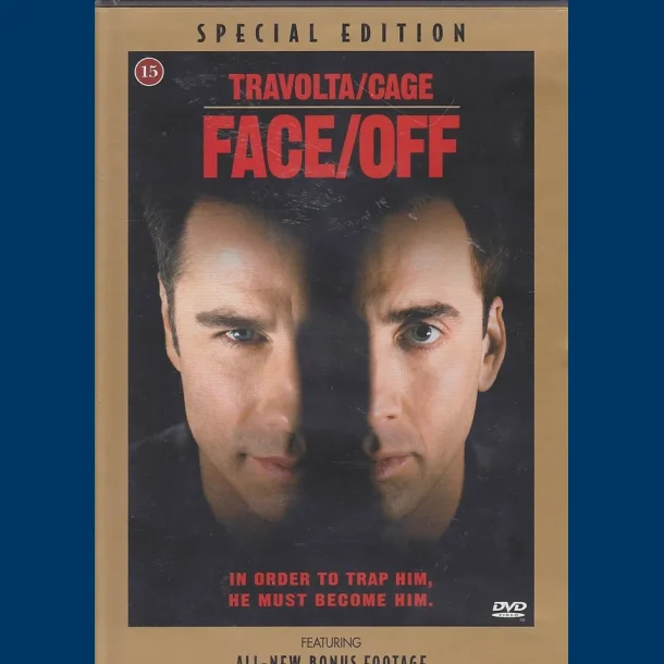 Face Off - John Travolta - Brugt