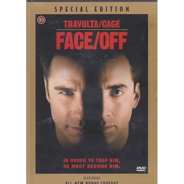 Face Off - John Travolta - Brugt