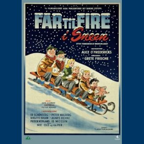 Far til fire i sneen 