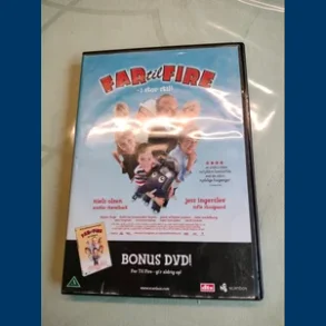 Far til fire inkl Bonus dvd med far til fire gir aldrig op - Brugt