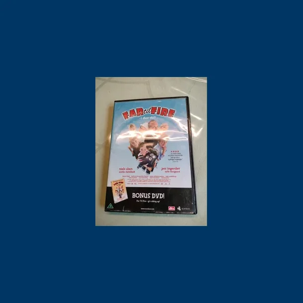 Far til fire inkl Bonus dvd med far til fire gir aldrig op - Brugt