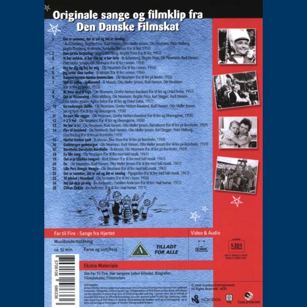 Far til fire sange fra hertet - Brugt - Udg�et