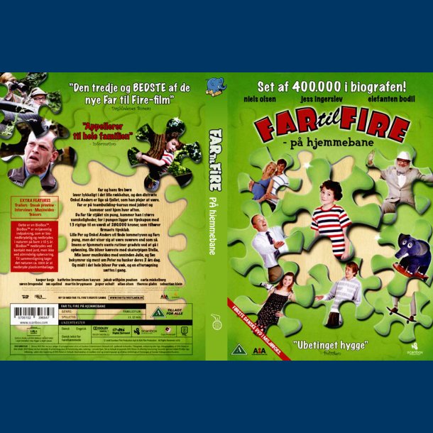 Far til fire p hjemmebane - DVD - Brugt