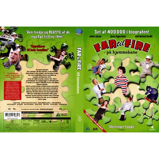 Far til fire p hjemmebane - DVD - Brugt
