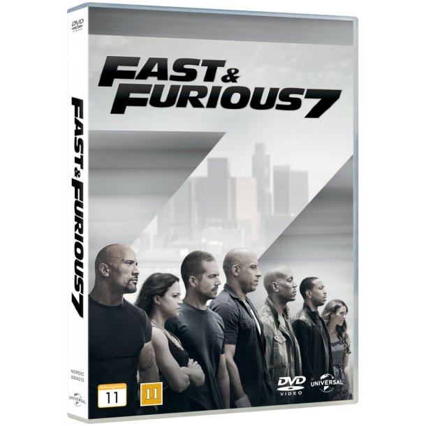 Fast And Furious 7 - Dvd - Brugt