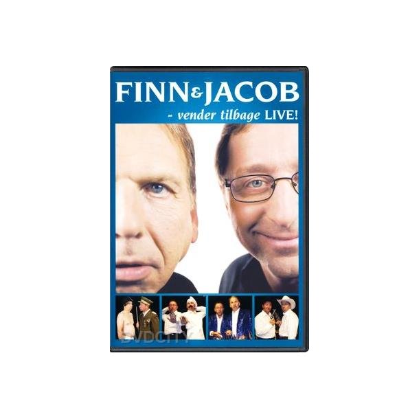 Finn Og Jacob - Vender Tilbage Live - Brugt
