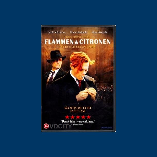 Flammen og citronen - DVD - Brugt