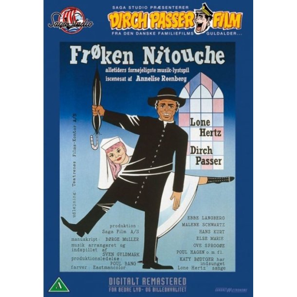 Frken Nitouche - DVD - Brugt