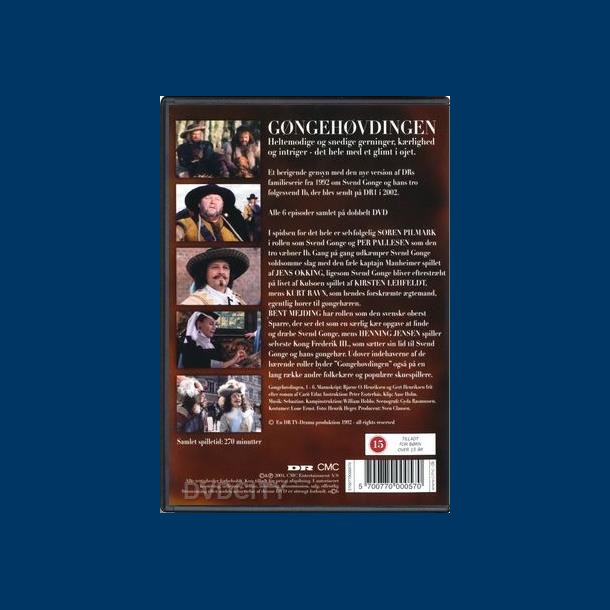 Gngehvdingen alle 6 afsnit p 2 dvd - Brugt - Udget