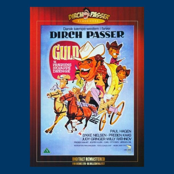 Guld Til Prriens Skrappe Drenge - DVD