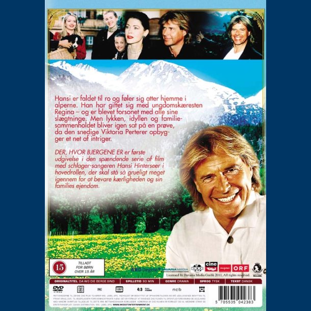 Hansi Hinterseer - Der hvor bjergene er - Brugt