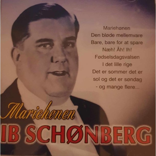 Ib Schnberg - Mariehnen - cd - Brugt