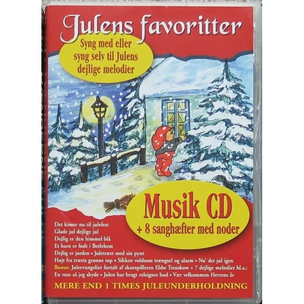 Julens Favoritter - Musik Cd - Brugt