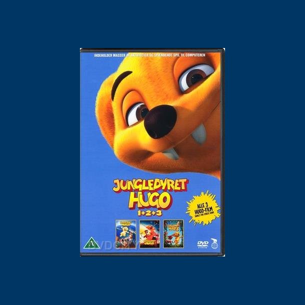 Jungledyret Hugo - Alle 3 Film - Brugt