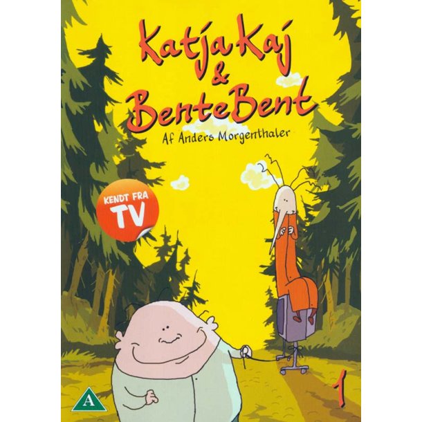 Katja Kaj og Bente Bent 1 - Tegnefilm - Brugt