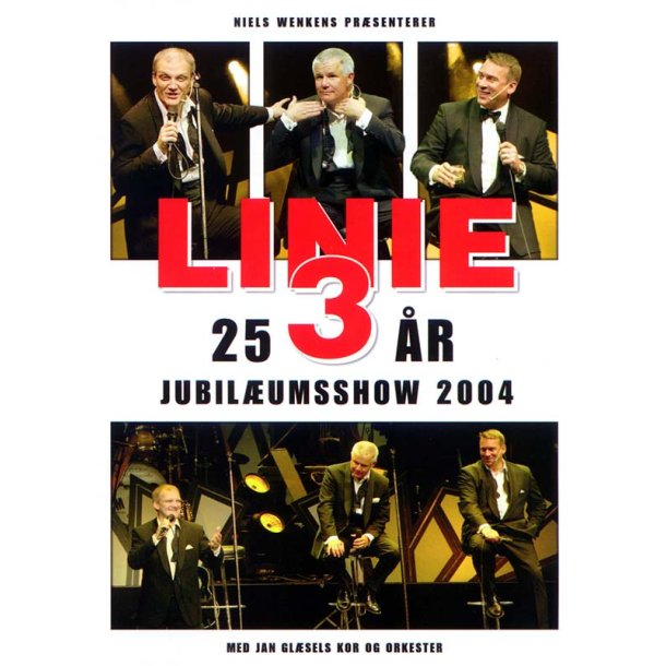 LINIE 3 - 25 RS JUBILUM - DVD - BRUGT