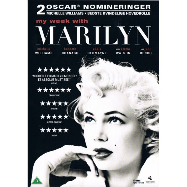 My Week With Marilyn - DVD - Brugt