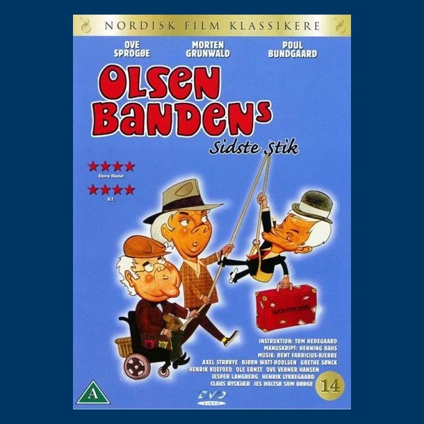 Olsen Bandens Sidste stik - DVD - Brugt