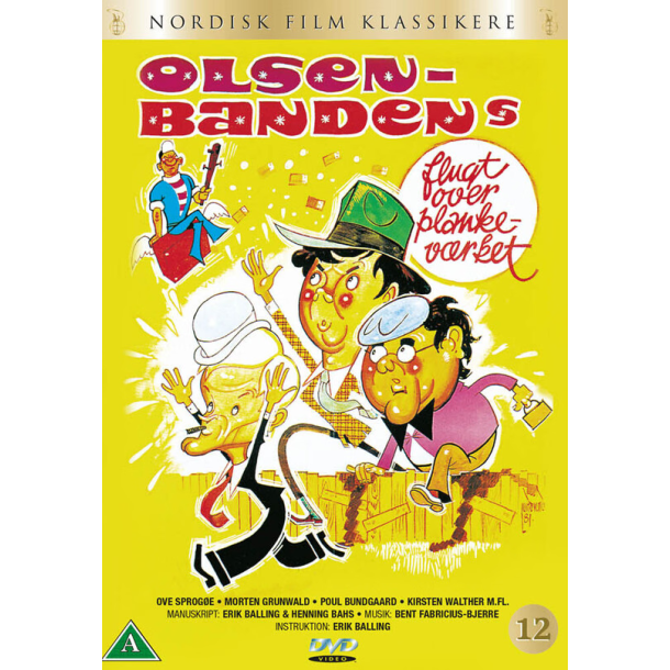 Olsen-Banden Flugt over plankervrket - Brugt