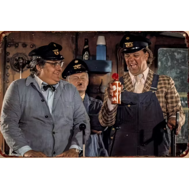 Olsen Banden - Metal Skilt 20x30cm