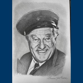 Peter Malberg Portrt tegning 1