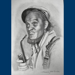 Peter Malberg Portrt Tegning 2