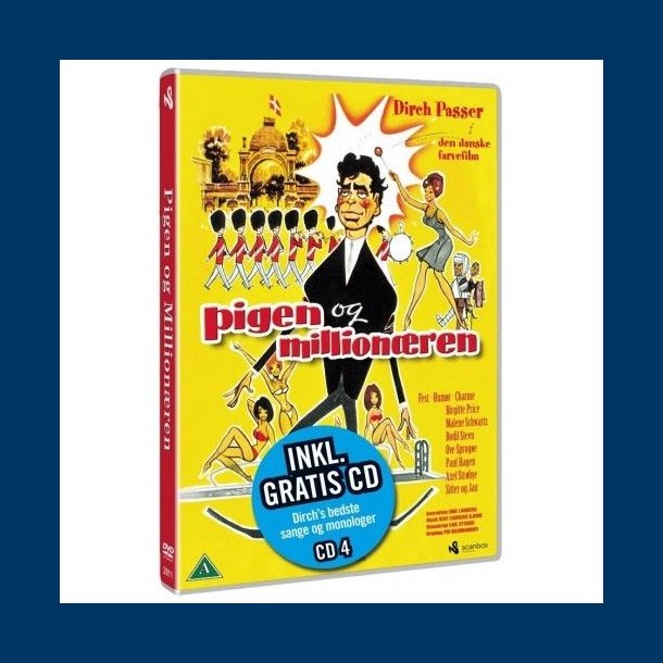 pigen og millionren Inkl Gratis Cd - Brugt