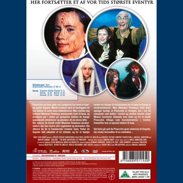 Pinocchio - P nye eventyr - DVD