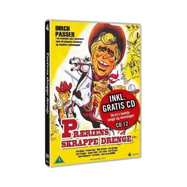 Prriens skrappe drenge - inkl cd. Med Dirchs Bedste sang og monloger