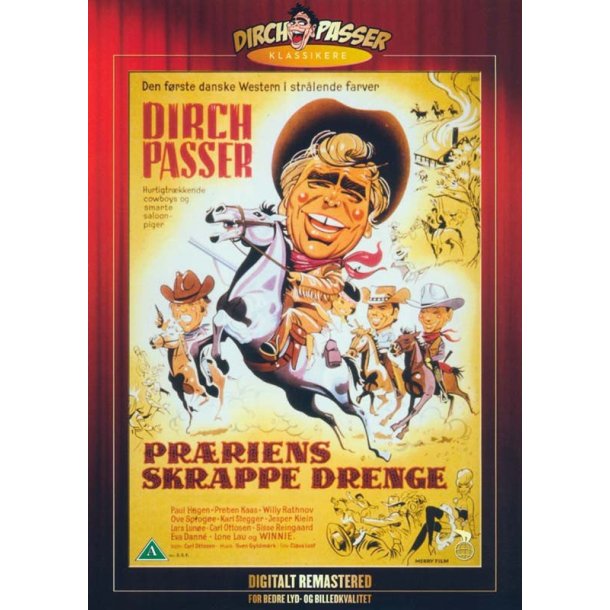 Prriens skrappe drenge - DVD - Brugt