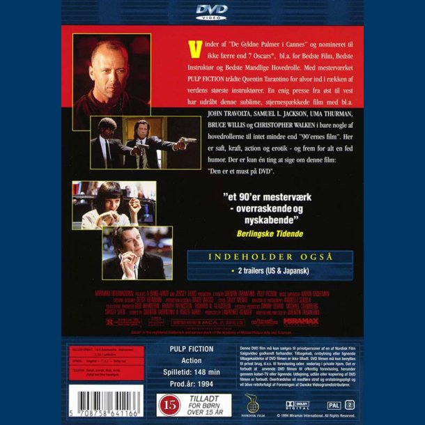 Pulp Fiction - Brugt