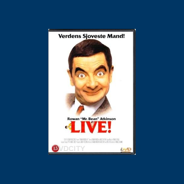 Rowan Atkinson LIVE - Dvd - Brugt
