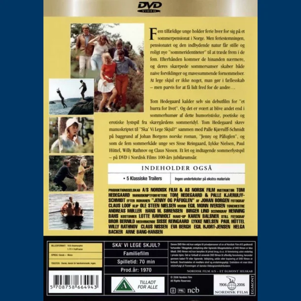 Skal vi lege skjul - Dvd