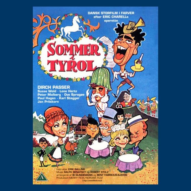 Sommer i tyrol Dvd Inkl. Cd med Dirchs bedste sange cd 1