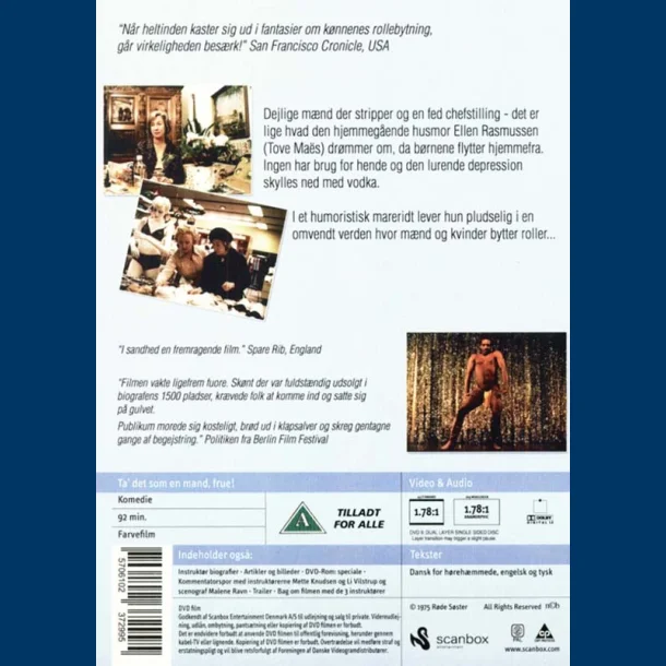 Ta det som en mand frue - Brugt