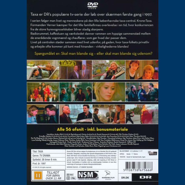 TAXA: Den komplette Boks 56 afsnit