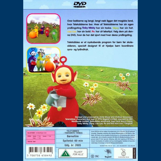 Teletubbies - Yndlingsting - Udget