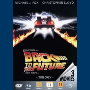 Back to the future Trilogy 1-2-3 Brugt