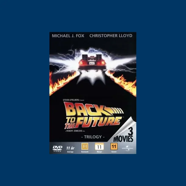 Back to the future Trilogy 1-2-3 Brugt