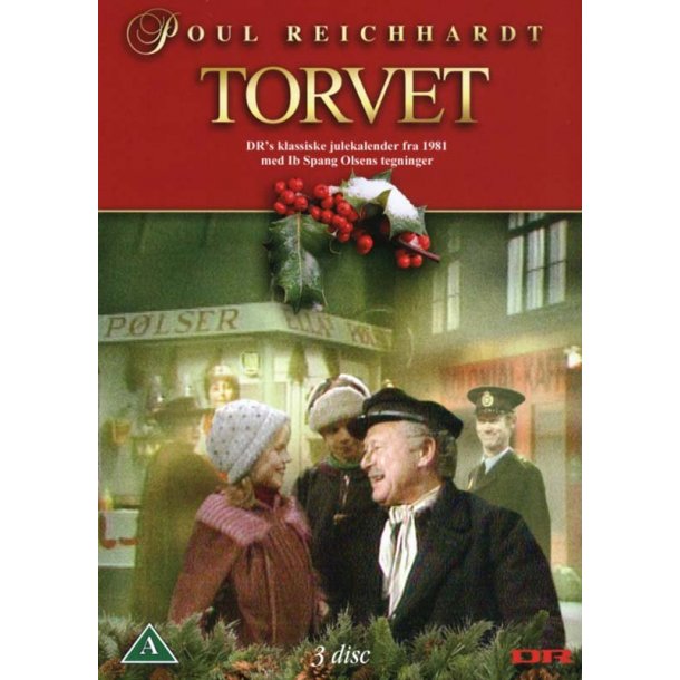 Torvet / Jul P Torvet - DR Julekalender 1981 - Brugt