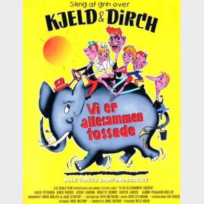 Vi er allesammen tossede - DVD - Brugt