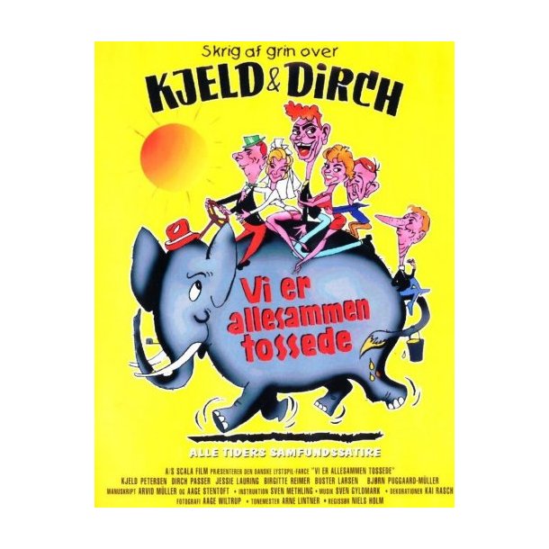 Vi er allesammen tossede - DVD - Brugt