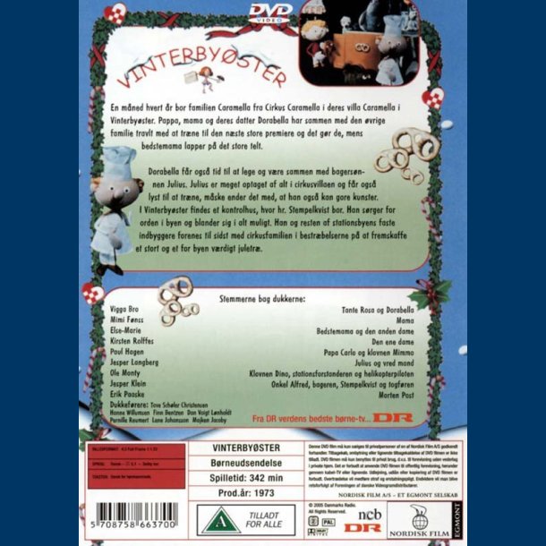 Vinterbyster (2-disc) - DVD - Brugt